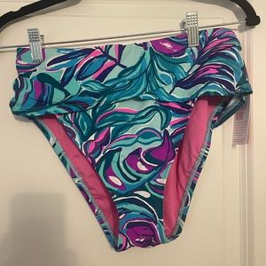 High Waisted Lilly Pulitzer Swim bottoms